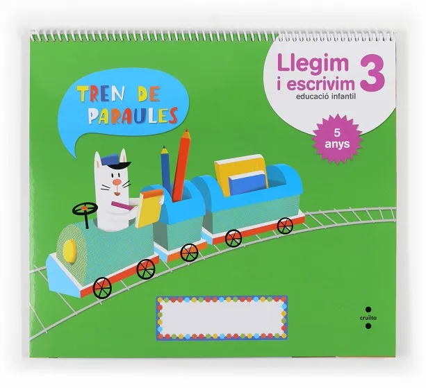 Llegim i escrivim 3. Educació infantil, 5 anys. Tren de paraules