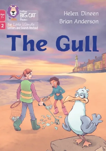THE GULL (PHASE 2 SET 4 BLENDING PRACTICE)-FICTION-7+ READERS