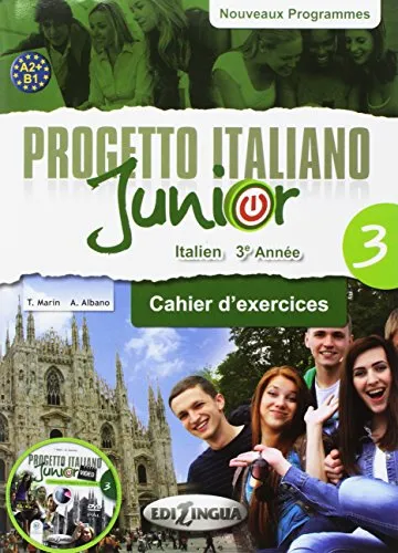 PROGETTO ITALIANO JUNIOR 3 POUR FRANCOPHONES
CAHIER D’EXERCICES + VIDEO - PP. 68