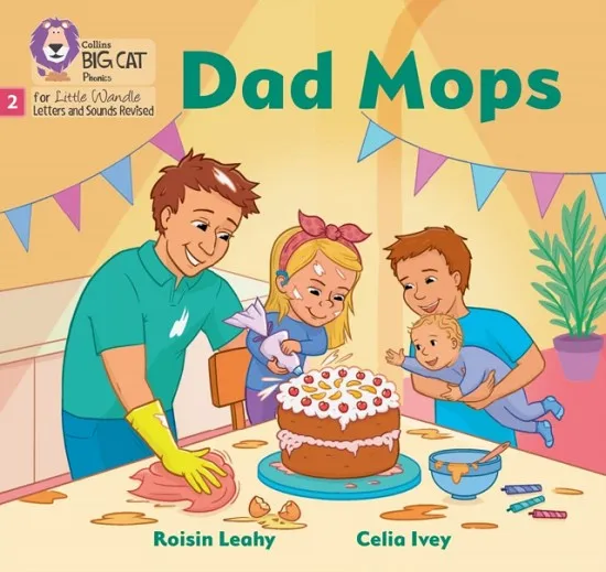 DAD MOPS (BLENDING PRACTICE) (SET 3)-FICTION PHASE 2