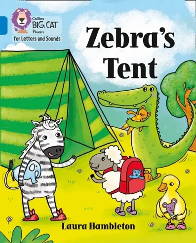ZEBRA'S TENT (SET 3) -NON-FICTION-BLUE - BAND 4