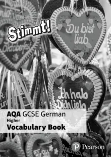 STIMMT! AQA GCSE GERMAN HIGHER VOCAB BOOK PACK