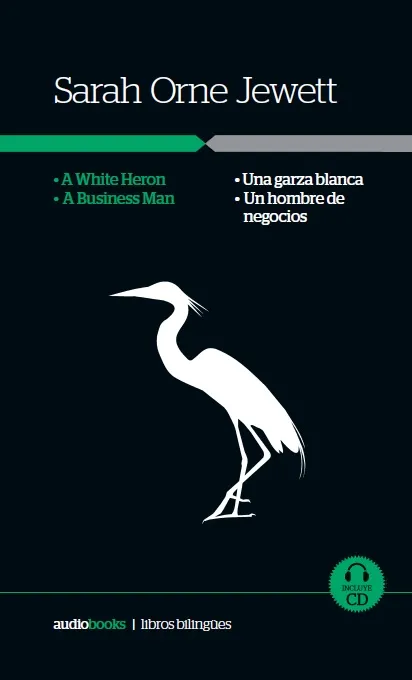 Una garza blanca / Un hombre de negocios