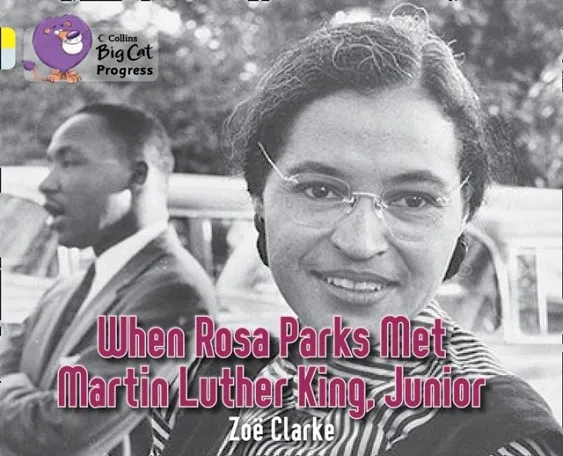 WHEN ROSA PARKS MET MARTIN LUTHER KING JUNIOR-FICTION-YELLOW / DIAMOND