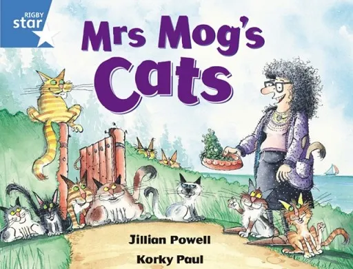 RIGBY STAR GUIDED YEAR 1 BLUE LEVEL: MRS MOG'S CAT †