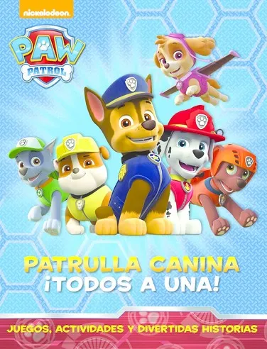 PAW PATROL PATRULLA CANINA TODOS A UNA