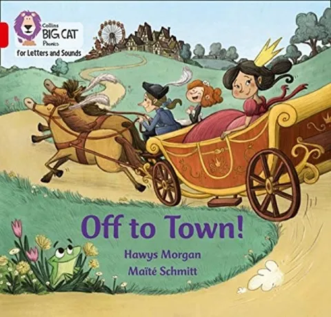 OFF TO TOWN! (SET 4)-FICTION-RED - BAND 2B