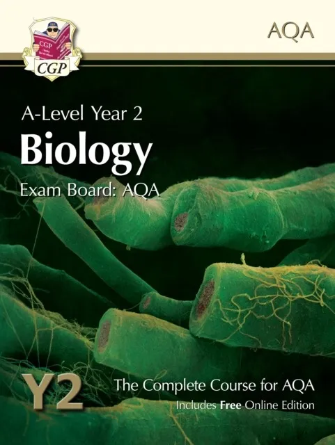 A-LEVEL BIOLOGY FOR AQA: YEAR 2 STUDENT BOOK WITH ONLINE EDITION