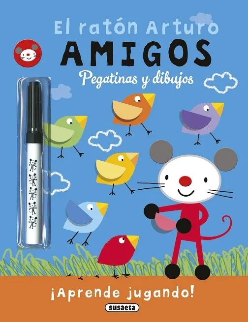 Amigos, pegatinas y dibujos
