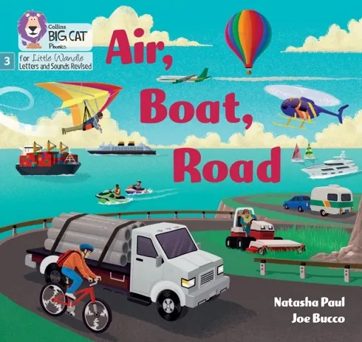 AIR, BOAT, ROAD (BLENDING PRACTICE) (SET 2)NON-FICTION PHASE 3