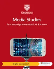 CAMBRIDGE INTERNATIONAL AS & A LEVEL MEDIA STUDIES DIGITAL COURSEBOOK (2 YEARS) -DIGITAL