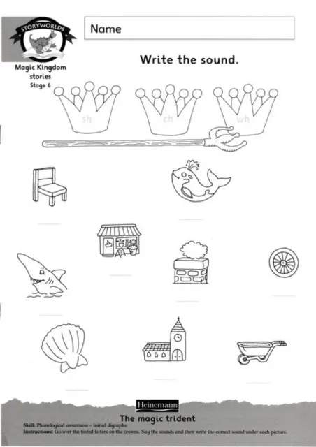 STORYWORLDS YEAR 1/P2 STAGE 6, FANTASY WORLD, WORKBOOK (8 PACK)