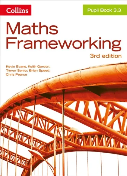COLLINS MATHS FRAMEWORKING PUPIL BOOK 3.3 3RD