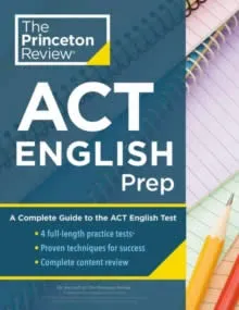PRINCETON REVIEW ACT ENGLISH PREP