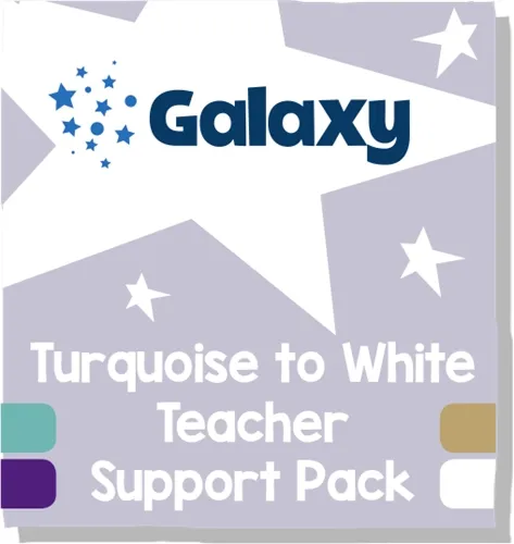 READING PLANET GALAXY TURQUOISE TO WHITE TEACHER SUPPORT PACK