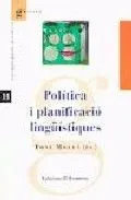 POLITICA I PLANIFICACIO LINGUISTIQUES