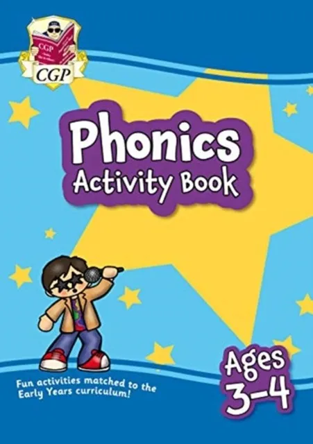 PHONICS ACTIVITY BOOK FOR AGES 3-4 (PRESCHOOL)