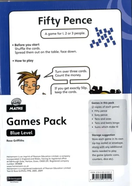 RAPID MATHS: STAGE 2 GAMES PACK