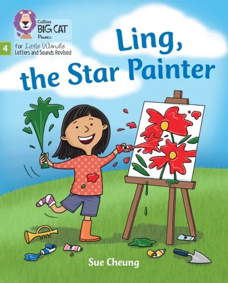 LING, THE STAR PAINTER (STRETCH AND CHALLENGE)(SET 2)-FICTION-PHASE 4