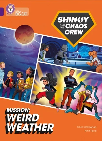 SHINOY AND THE CHAOS CREW - MISSION: WEIRD WEATHER (GRAPHIC NOVEL) -FICTION-PURPLE - BAND 8