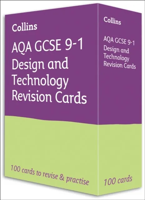 AQA GCSE 9-1 DESIGN & TECHNOLOGY REVISION CARDS