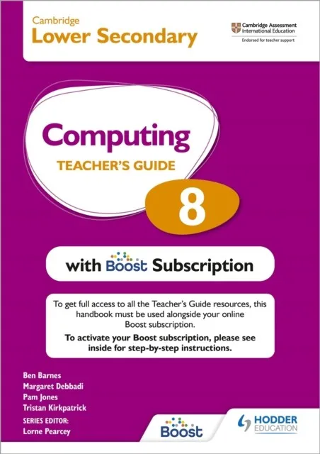 CAMBRIDGE LOWER SECONDARY COMPUTING 8 TEACHER'S GUIDE WITH BOOST SUBSCRIPTION