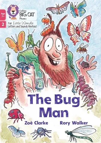THE BUG MAN (PHASE 2 SET 5)-FICTION-7+ READERS