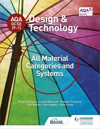 AQA GCSE (9-1) DESIGN AND TECHNOLOGY: ALL MATERIAL CATEGORIES AND SYSTEMS-DIGITAL