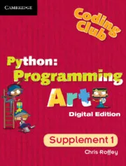 CODING CLUB PYTHON: PROGRAMMING ART SUPPLEMENT 1 SCHOOL SITE LICENCE (1 YEAR)-DIGITAL