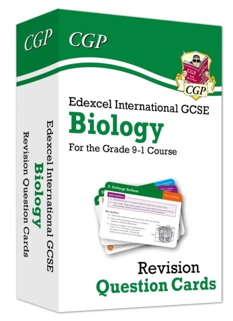 NEW GRADE 9-1 EDEXCEL INTERNATIONAL GCSE BIOLOGY: REVISION QUESTION CARDS