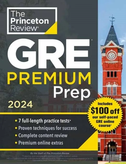 GRE PRINCETON REVIEW GRE PREMIUM PREP 2024