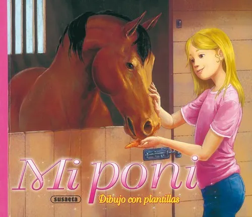 Mi poni, dibujo con plantillas