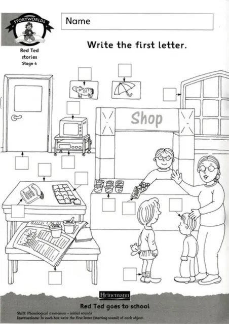 STORYWORLDS YEAR 1/P2 STAGE 4, OUR WORLD, WORKBOOK (8 PACK)
