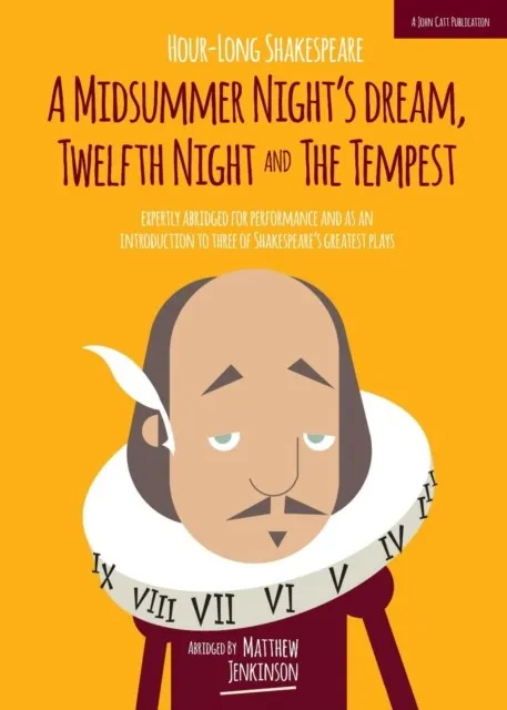 HOUR-LONG SHAKESPEARE VOLUME III (A MIDSUMMER NIGHT'S DREAM, TWELFTH NIGHT AND THE TEMPEST)