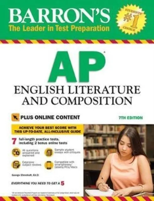 IELTS BARRON'S AP ENGLISH LITERATURE AND COMPOSITION WITH ONLINE TESTS