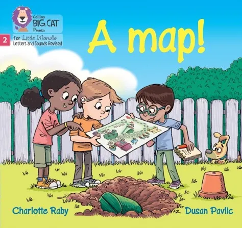 A MAP! (BLENDING PRACTICE) (SET 2)-FICTION-PHASE 2