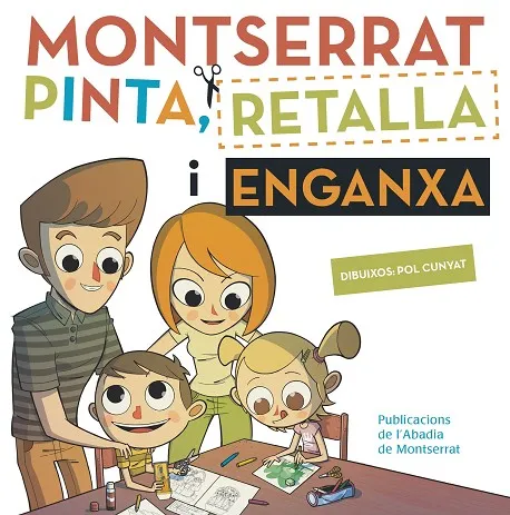 Montserrat. Pinta, retalla, enganxa