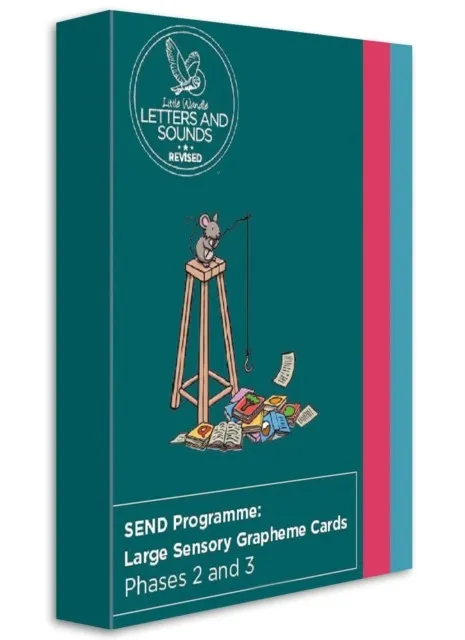 SEND LARGE GRAPHEME CARDS (SENSORY): PHASES 2 AND 3 -SEND CLASSROOM RESOURCES