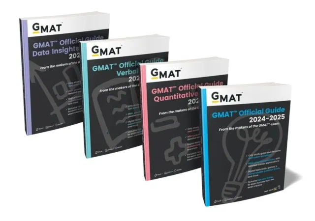 GMAT OFFICIAL GUIDE 2024-2025 BUNDLE: BOOKS + ONLINE QUESTION BANK