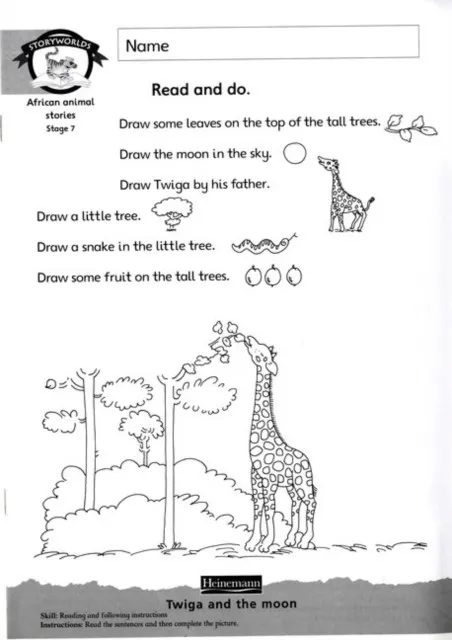 STORYWORLDS STAGE 7, ANIMAL WORLD, WORKBOOK (8 PACK)