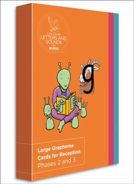 LARGE GRAPHEME CARDS FOR RECEPTION: PHASES 2 AND 3 (A4)-CLASSROOM RESOURCES