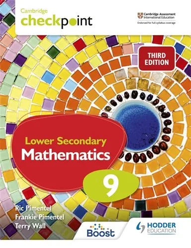 CAMBRIDGE CHECKPOINT LOWER SECONDARY MATHEMATICS STUDENT'S BOOK 9-DIGITAL