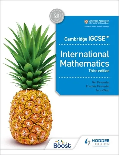 CAMBRIDGE IGCSE INTERNATIONAL MATHEMATICS THIRD EDITION