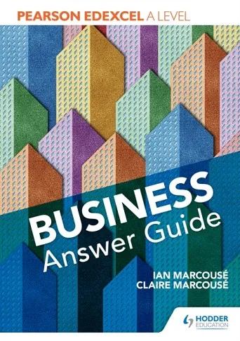 PEARSON EDEXCEL A LEVEL BUSINESS ANSWER GUIDE DIGITAL