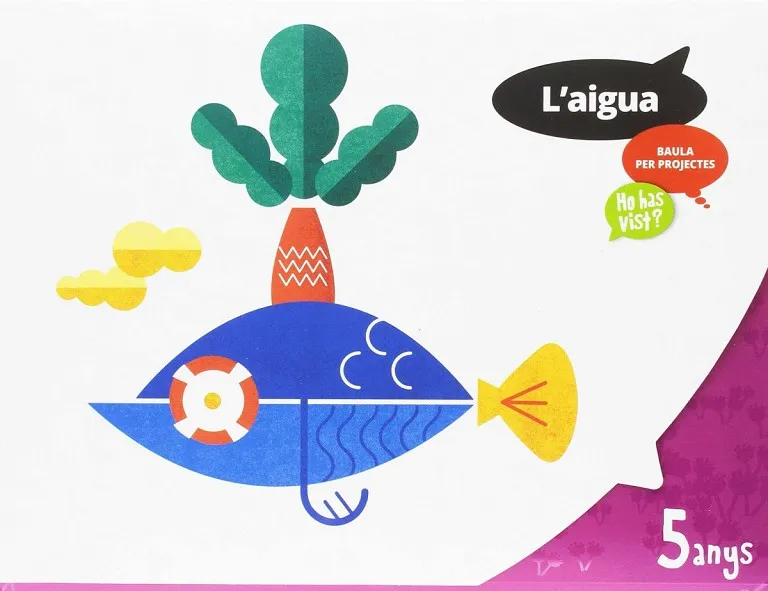Carpeta de l'alumne L'aigua 5 anys - Ho has vist? Infantil