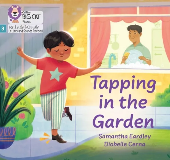 TAPPING IN THE GARDEN (BLENDING PRACTICE) (SET 2)-FICTION PHASE 3