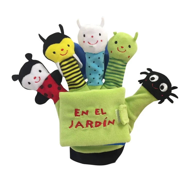 LIBRO GUANTE: EN EL JARDÍN