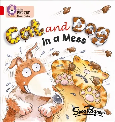 CAT AND DOG IN A MESS-FICTION-RED - BAND 2A