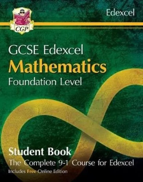 NEW GRADE 9-1 GCSE MATHS EDEXCEL STUDENT BOOK - FOUNDATION (WITH ONLINE EDITION)
