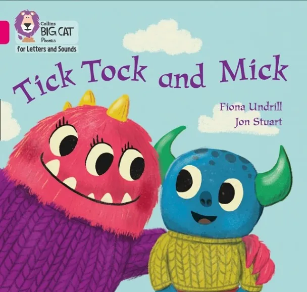 TICK, TOCK AND MICK (SET 3)-FICTION-PINK - BAND1B